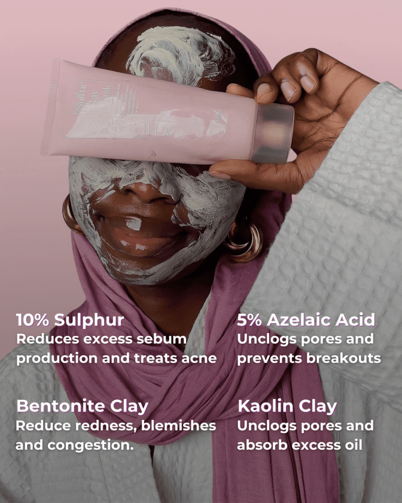 Sulphur (Sulfur) Clay Mask - Image 6